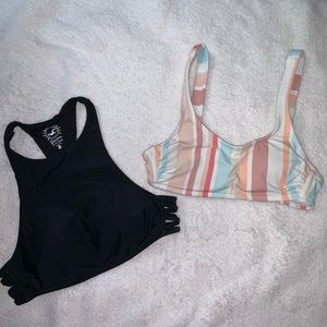 2 Bikini tops
